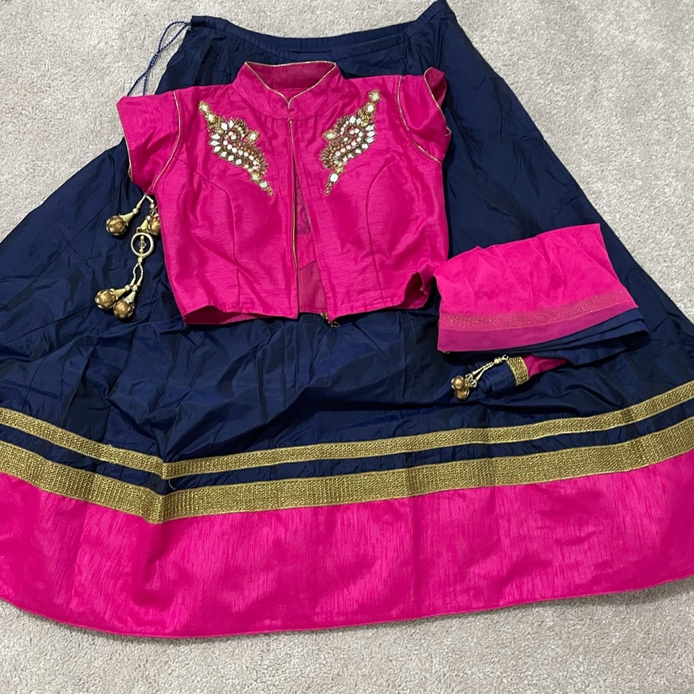 Silk chania Choli
